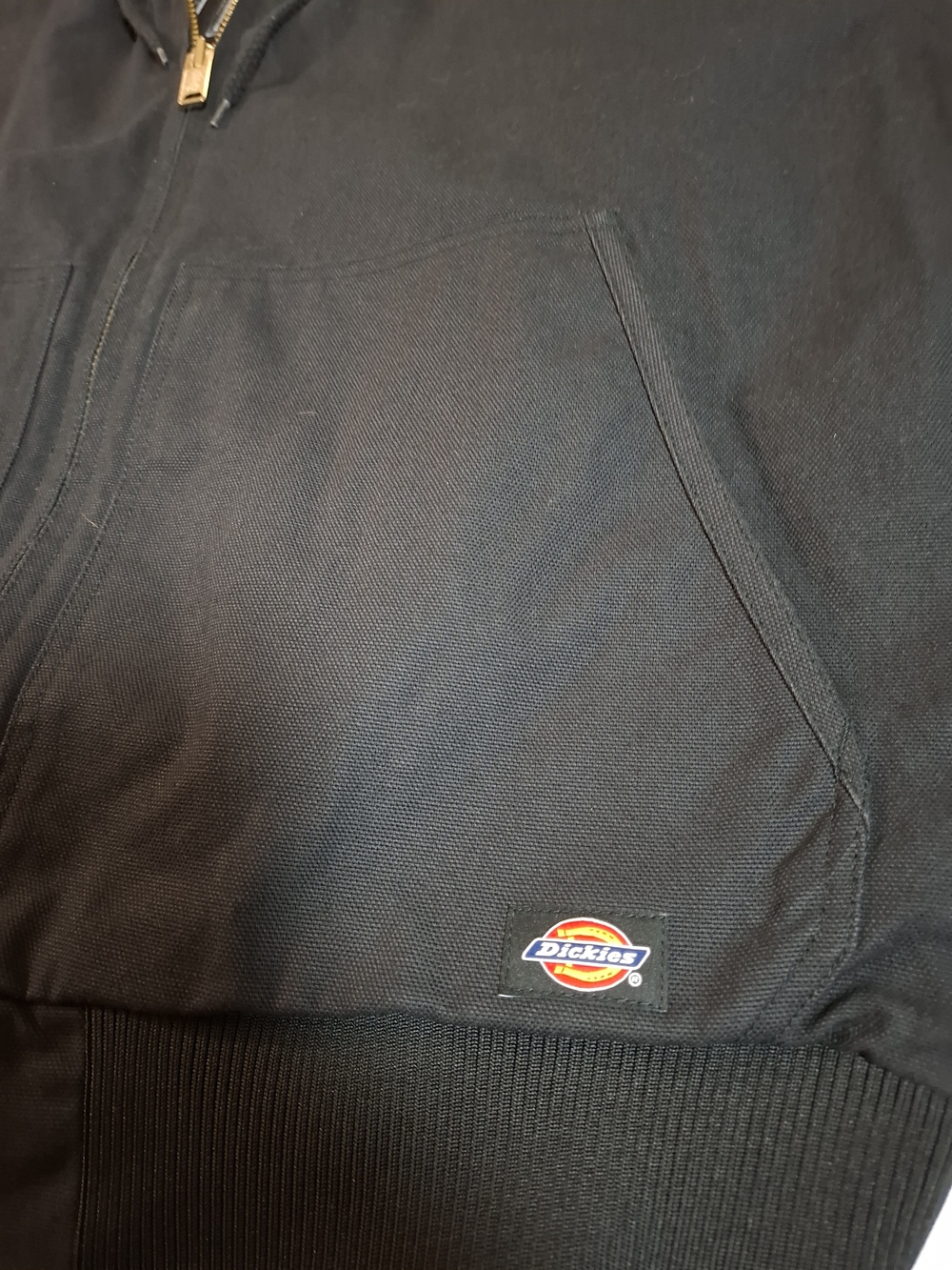 Dickies x MAC Tools Black Hooded Chore Work Jacket - Picture 6 of 9